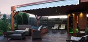 Szauna kert wellness teraszon Szauna kert wellness teraszon