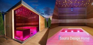 Finn szauna minimál stílusban